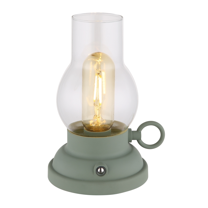 Globo - LED Hämardatav laetav puutetundlik laualamp LED/1W/3,7V 1200 mAh roheline
