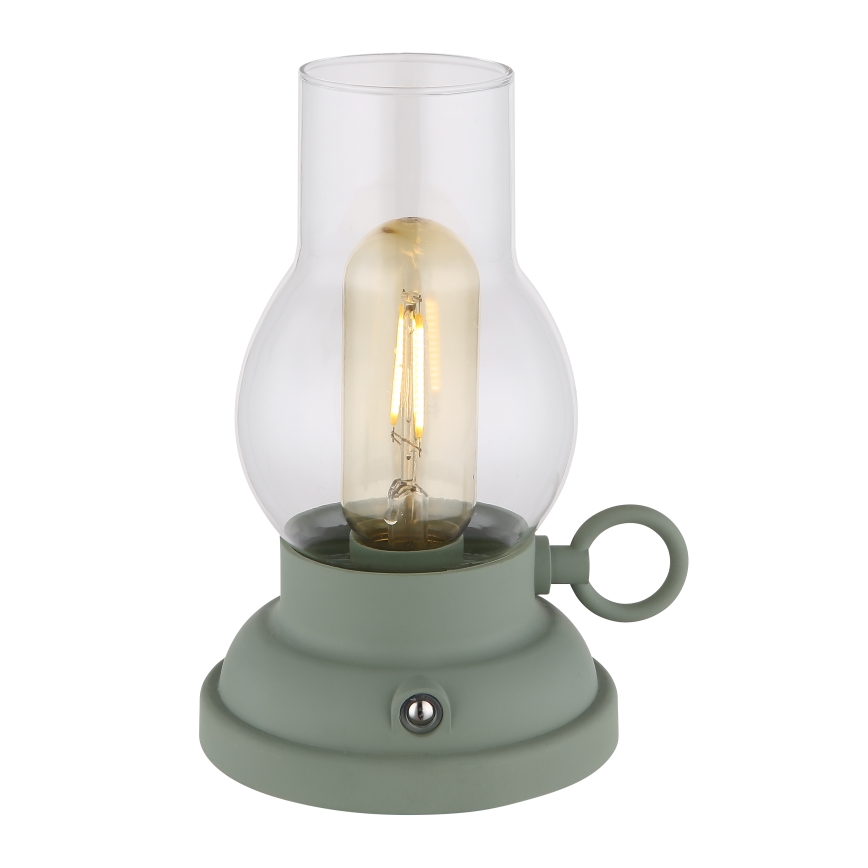 Globo - LED Hämardatav laetav puutetundlik laualamp LED/1W/3,7V 1200 mAh roheline