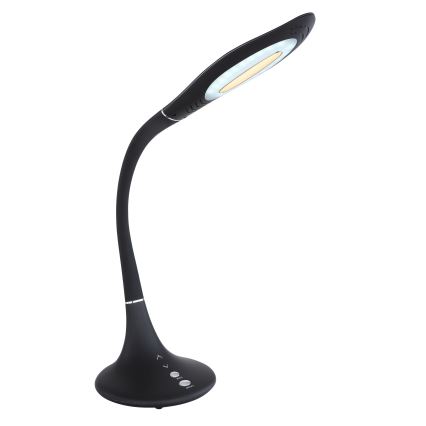 Globo - LED hämardatav puutekontrolliga painduv laualamp LED/9W/230V 3000/4000/6500K must