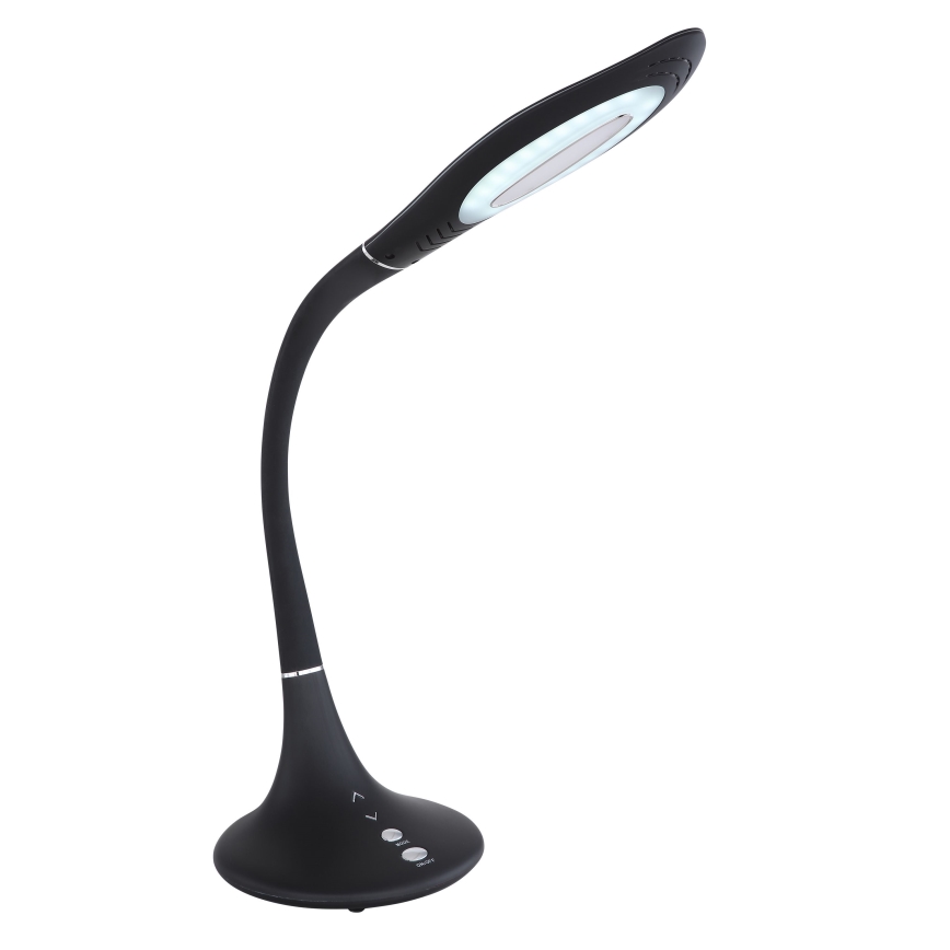 Globo - LED Hämardatav puutetundlik paindlik laualamp LED/9W/230V 3000/4500/6500K must