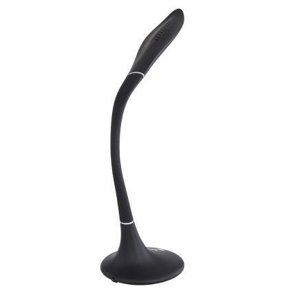 Globo - LED Hämardatav puutetundlik paindlik laualamp LED/9W/230V 3000/4500/6500K must