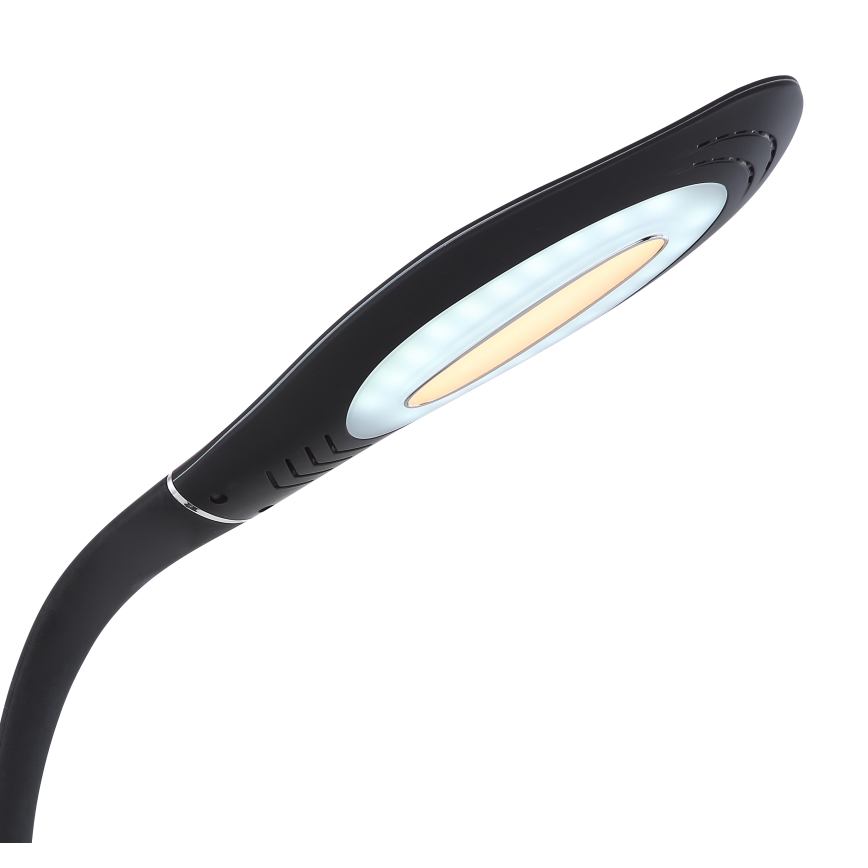 Globo - LED Hämardatav puutetundlik paindlik laualamp LED/9W/230V 3000/4500/6500K must