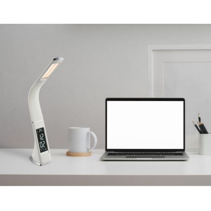 Globo - LED Hämardatav puutetundlik laualamp koos ekraan LED/6,5W/230V 3000/4500/5800K valge
