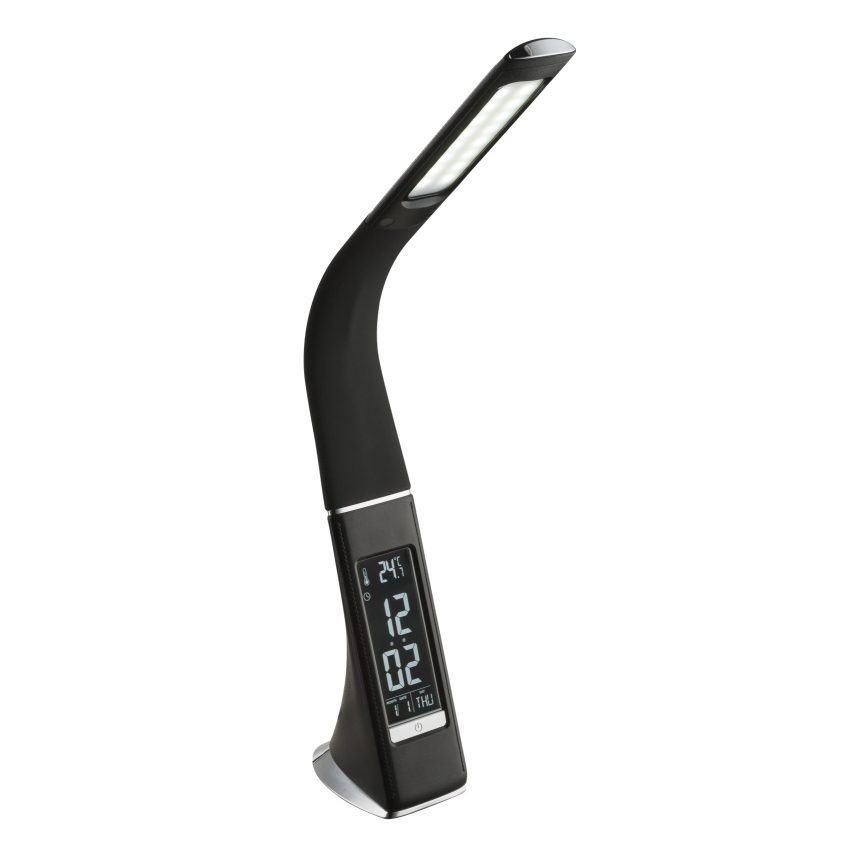 Globo - LED puutejuhtimisega hämardatav lauavalgusti ekraaniga LED/6,5W/230V 3000/4500/5800K must