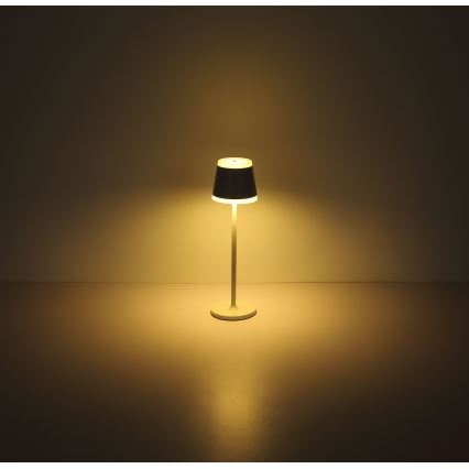 Globo - LED Hämardatav laetav puutetundlik laualamp LED/4,6W/230V 1800 mAh USB IP54 valge