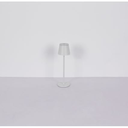 Globo - LED Hämardatav laetav puutetundlik laualamp LED/4,6W/230V 1800 mAh USB IP54 valge