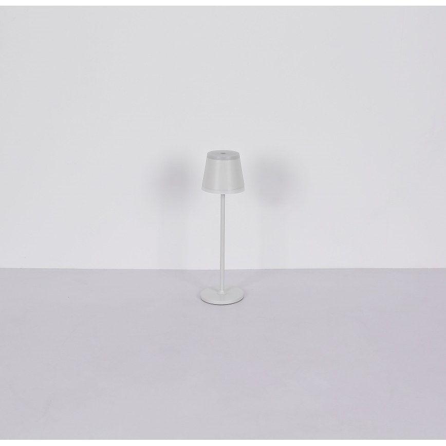 Globo - LED Hämardatav laetav puutetundlik laualamp LED/4,6W/230V 1800 mAh USB IP54 valge