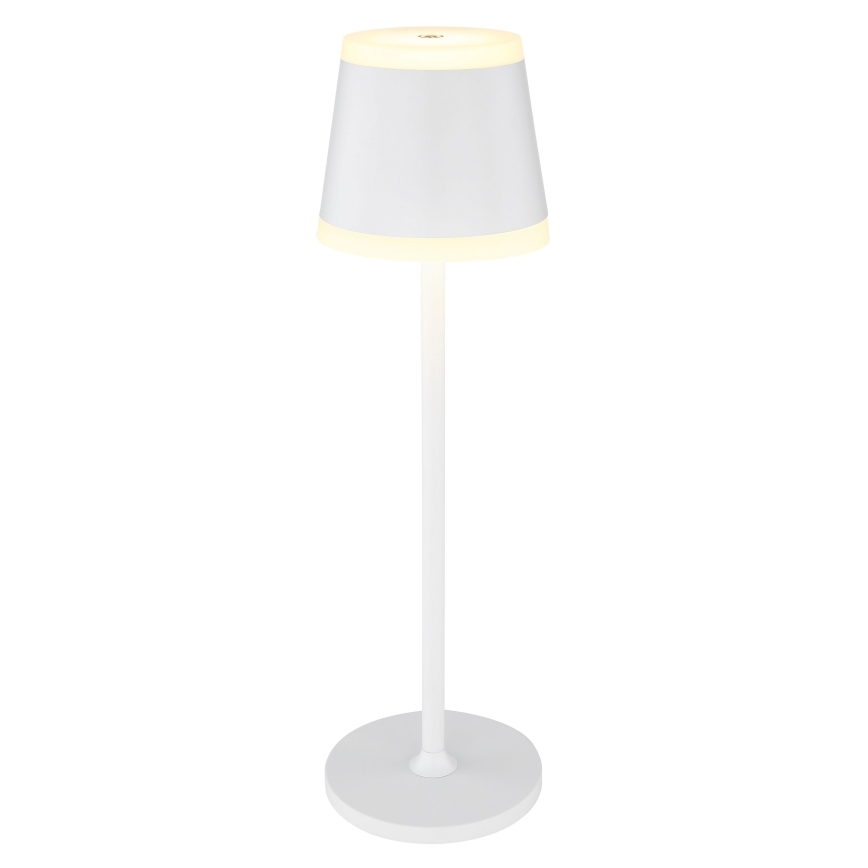 Globo - LED Hämardatav laetav puutetundlik laualamp LED/4,6W/230V 1800 mAh USB IP54 valge