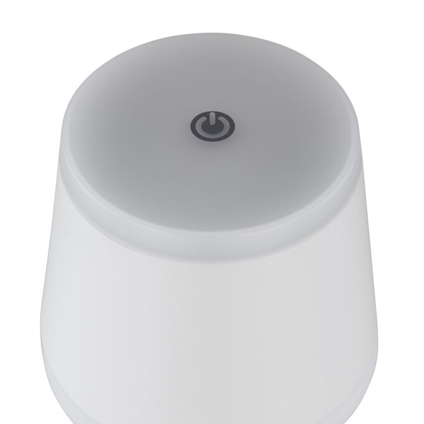 Globo - LED Hämardatav laetav puutetundlik laualamp LED/4,6W/230V 1800 mAh USB IP54 valge