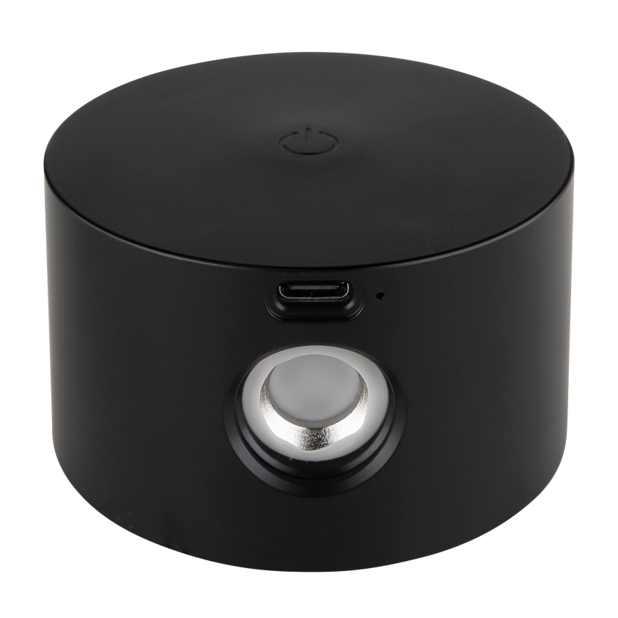 Globo - LED Hämardatav puutetundlik laualamp 4-ühes LED/4W/5V 3000/4000/5000K 1200 mAh must