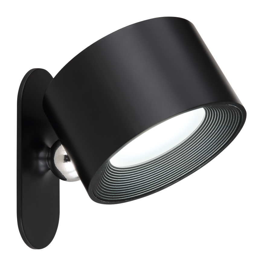 Globo - LED Hämardatav puutetundlik laualamp 4-ühes LED/4W/5V 3000/4000/5000K 1200 mAh must