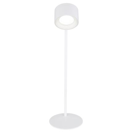 Globo - LED Hämardatav puutetundlik laualamp 4-ühes LED/4W/5V 3000/4000/5000K 1200 mAh valge