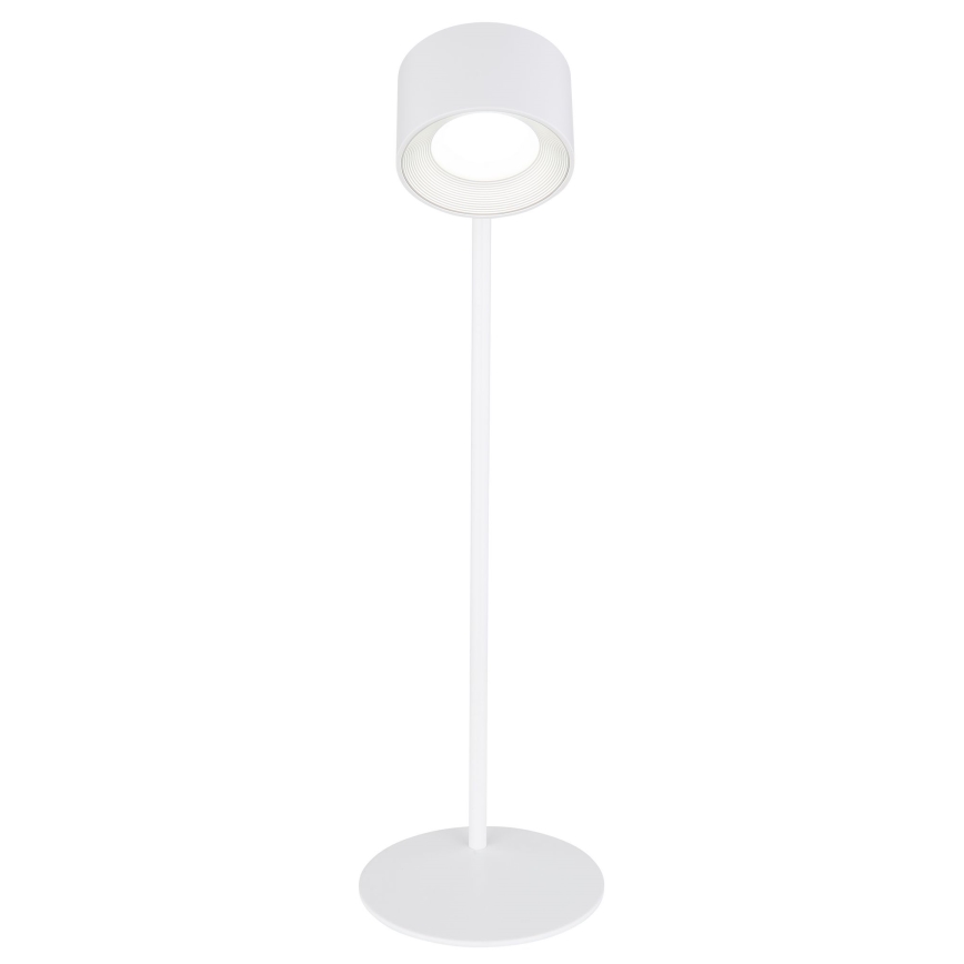 Globo - LED Hämardatav puutetundlik laualamp 4-ühes LED/4W/5V 3000/4000/5000K 1200 mAh valge