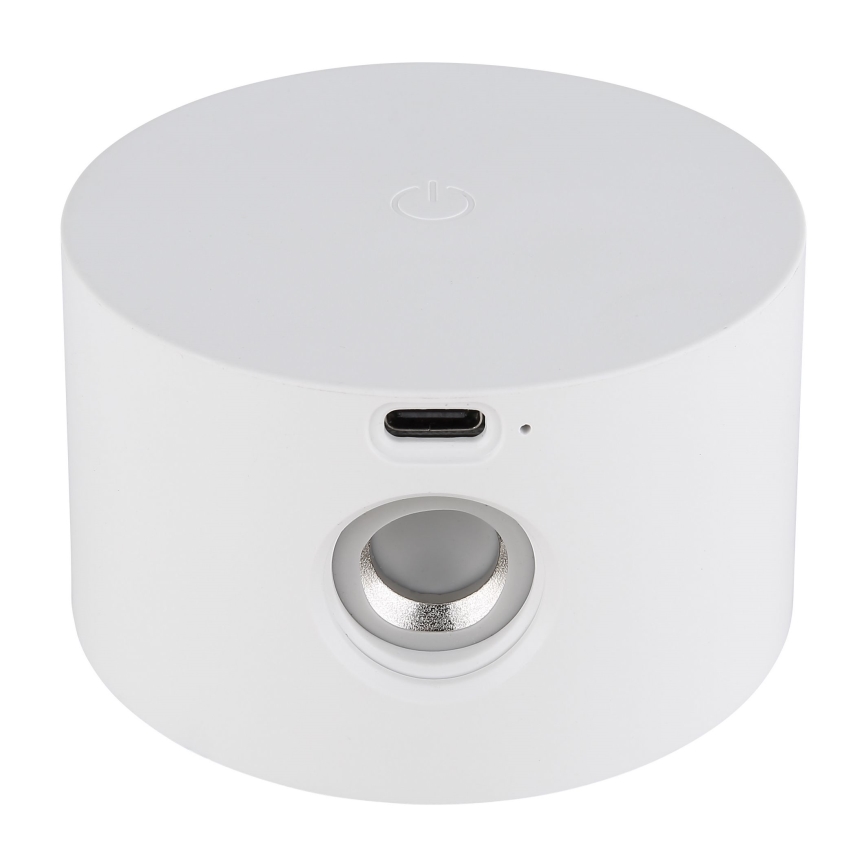 Globo - LED Hämardatav puutetundlik laualamp 4-ühes LED/4W/5V 3000/4000/5000K 1200 mAh valge