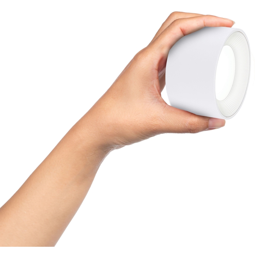 Globo - LED Hämardatav puutetundlik laualamp 4-ühes LED/4W/5V 3000/4000/5000K 1200 mAh valge