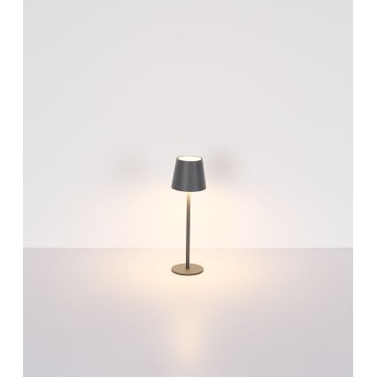 Globo - LED Hämardatav puutetundlik väli lamp LED/3W/3,7V IP44 1800mAh + USB must