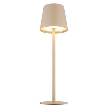Globo - LED Hämardatav puutetundlik väli lamp LED/3W/3,7V IP44 1800 mAh USB beež