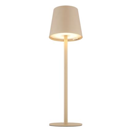 Globo - LED Hämardatav puutetundlik väli lamp LED/3W/3,7V IP44 1800 mAh USB beež