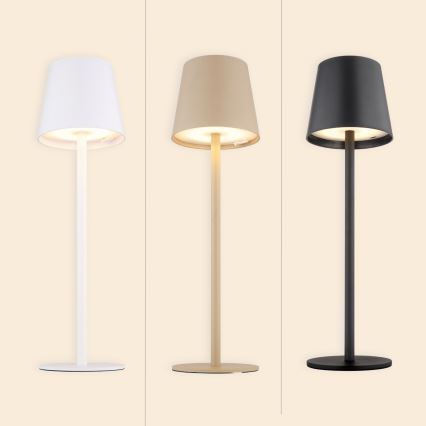 Globo - LED Hämardatav puutetundlik väli lamp LED/3W/3,7V IP44 1800 mAh USB beež