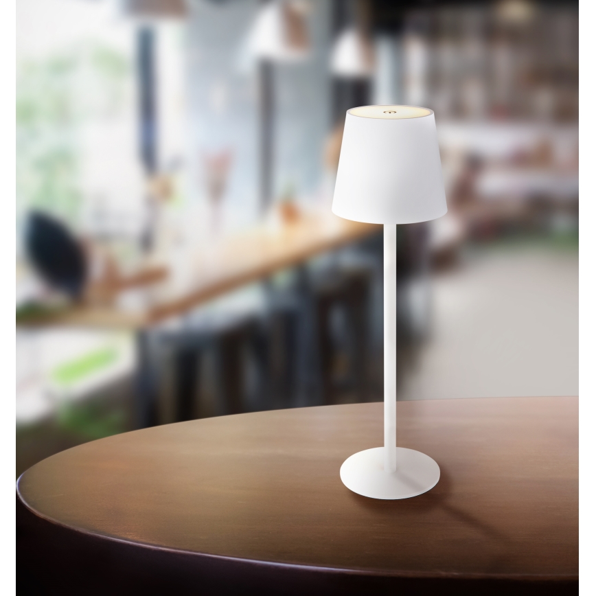 Globo - LED Hämardatav puutetundlik väli lamp LED/3W/3,7V IP44 1800 mAh USB valge