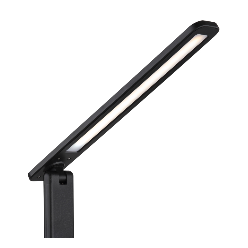 Globo - LED Puutetundlik hämardatav laetav laualamp LED/5W/5V 2700/4000/6500K 1800 mAh must