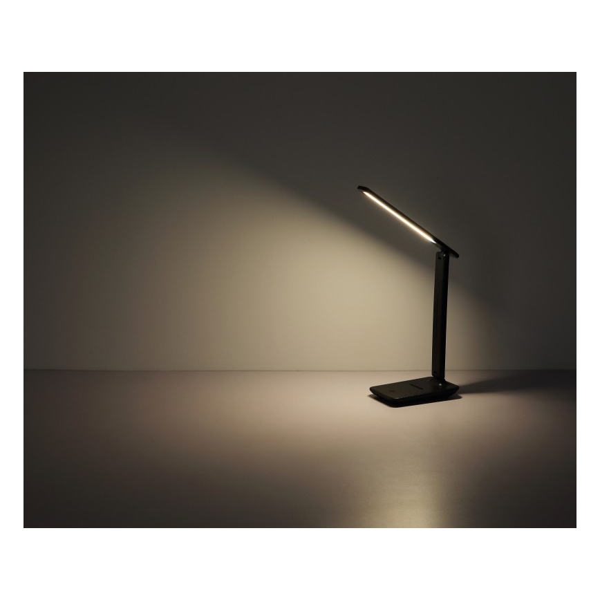 Globo - LED Puutetundlik hämardatav laetav laualamp LED/5W/5V 2700/4000/6500K 1800 mAh must