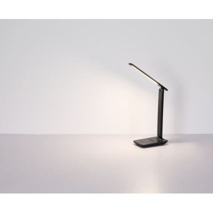 Globo - LED Puutetundlik hämardatav laetav laualamp LED/5W/5V 2700/4000/6500K 1800 mAh must
