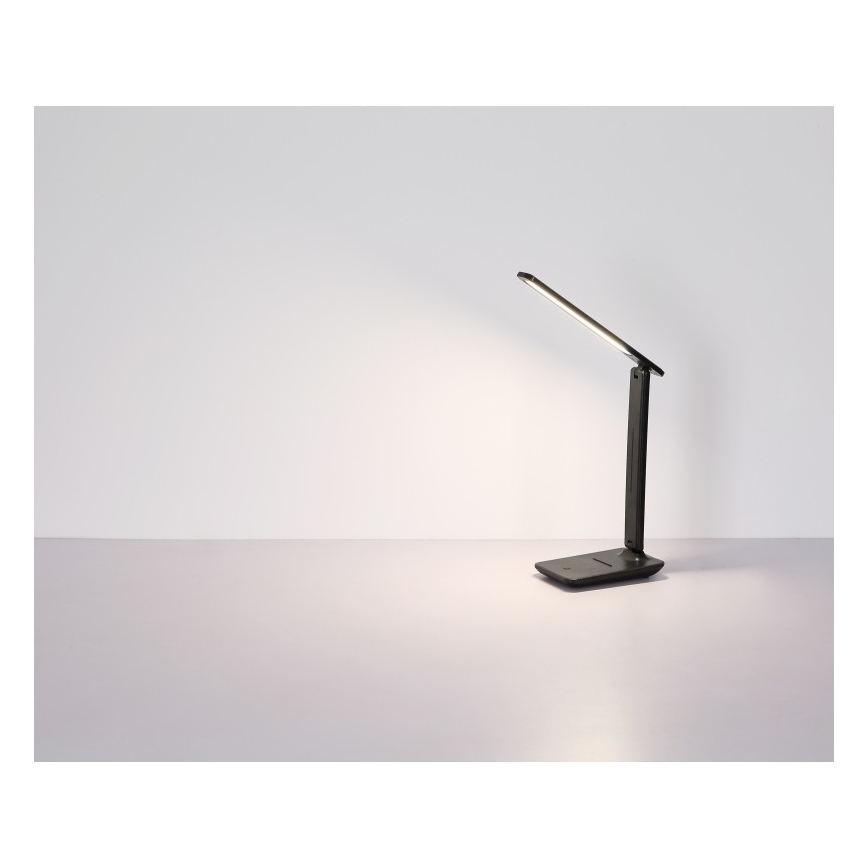 Globo - LED Puutetundlik hämardatav laetav laualamp LED/5W/5V 2700/4000/6500K 1800 mAh must