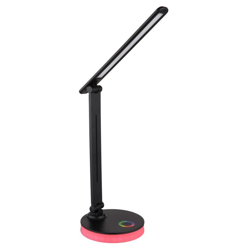 Globo - LED RGBW Hämardatav puutetundlik laualamp LED/5W/230V + LED/2W 2700K/4000K/6500K must