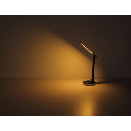 Globo - LED RGBW Hämardatav puutetundlik laualamp LED/5W/230V + LED/2W 2700K/4000K/6500K valge