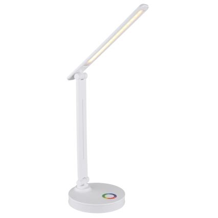 Globo - LED RGBW Hämardatav puutetundlik laualamp LED/5W/230V + LED/2W 2700K/4000K/6500K valge