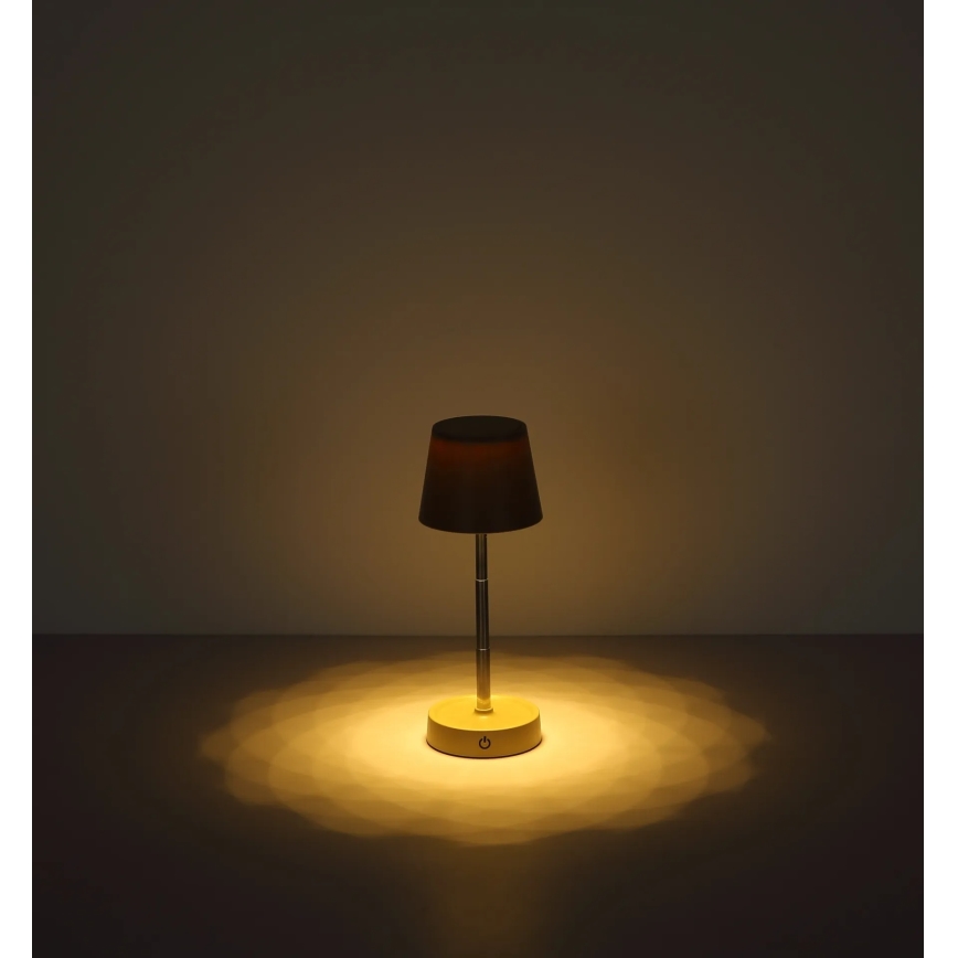 Globo - LED hämardatav puutetundlik laetav laualamp LED/1,2W/3V 1200 mAh