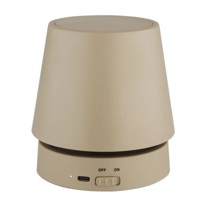 Globo - LED hämardatav puutetundlik laetav laualamp LED/1,2W/3V 1200 mAh