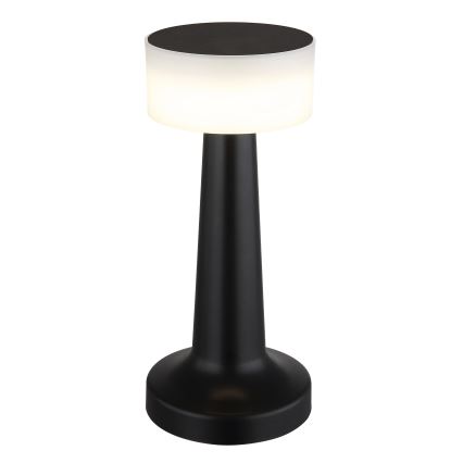 Globo - LED Hämardatav puutetundlik laualamp LED/1W/3,7V 2700K/4000K/6500K 800 mAh USB must