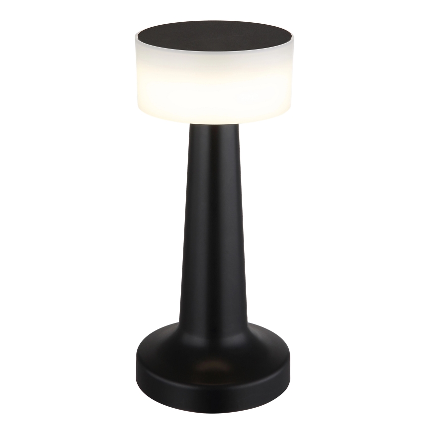 Globo - LED Hämardatav puutetundlik laualamp LED/1W/3,7V 2700K/4000K/6500K 800 mAh USB must