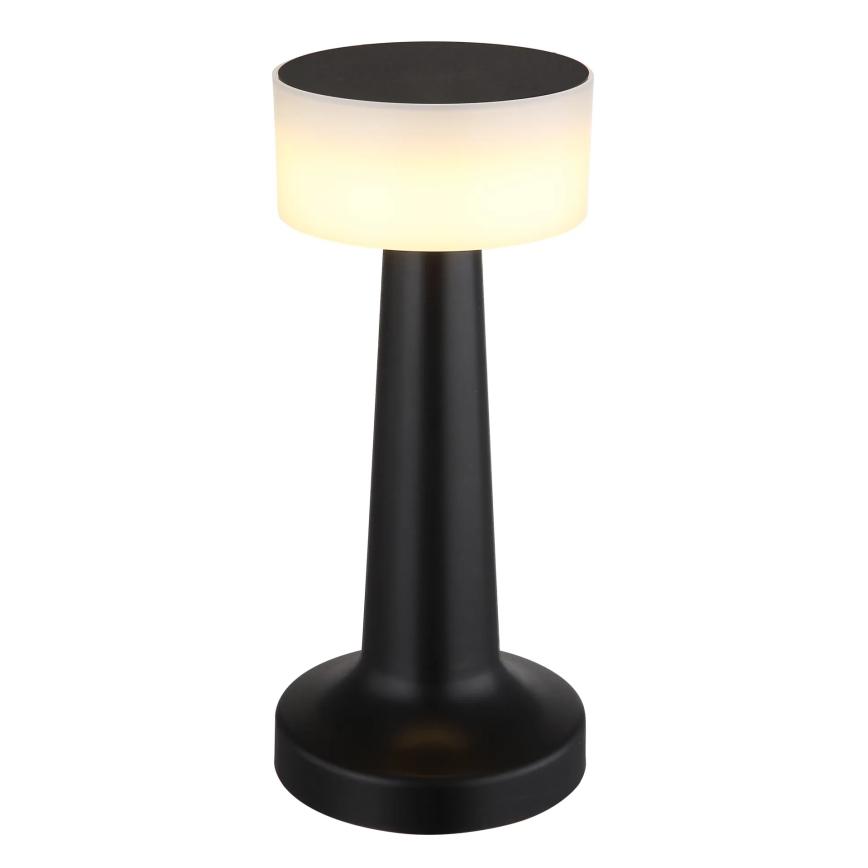 Globo - LED Hämardatav puutetundlik laualamp LED/1W/3,7V 2700K/4000K/6500K 800 mAh USB must
