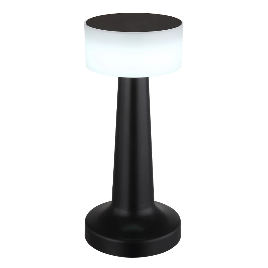 Globo - LED Hämardatav puutetundlik laualamp LED/1W/3,7V 2700K/4000K/6500K 800 mAh USB must