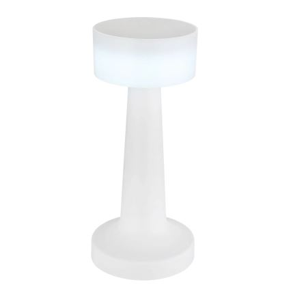 Globo - LED reguleeritav puutetundlik lauavalgusti LED/1W/3,7V 2700K/4000K/6500K 800 mAh USB valge
