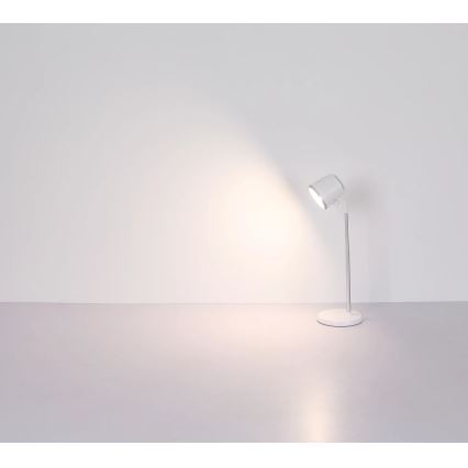 Globo - LED Hämardatav puutetundlik laualamp 4-ühes LED/6W/3,7V 3000K/4000K/6500K 1500 mAh USB valge
