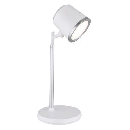 Globo - LED reguleeritav puutetundlik lauavalgusti 4-ühes LED/6W/3,7V 3000K/4000K/6500K 1500 mAh USB valge