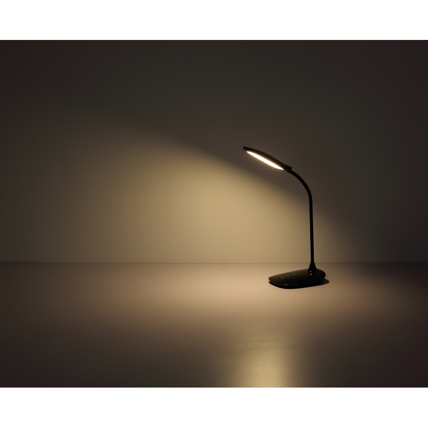 Globo - LED Hämardatav puutetundlik laualamp LED/9W/230V 3000K/4000K/6500K CRI 90 must