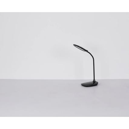 Globo - LED Hämardatav puutetundlik laualamp LED/9W/230V 3000K/4000K/6500K CRI 90 must