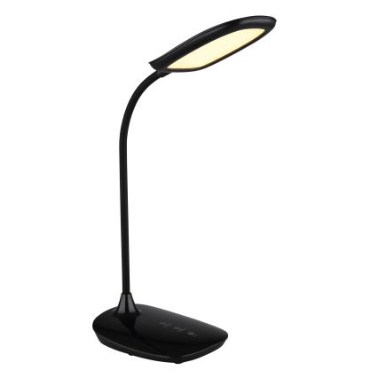 Globo - LED Hämardatav puutetundlik laualamp LED/9W/230V 3000K/4000K/6500K CRI 90 must