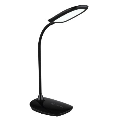 Globo - LED Hämardatav puutetundlik laualamp LED/9W/230V 3000K/4000K/6500K CRI 90 must