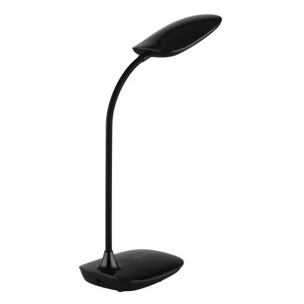 Globo - LED Hämardatav puutetundlik laualamp LED/9W/230V 3000K/4000K/6500K CRI 90 must