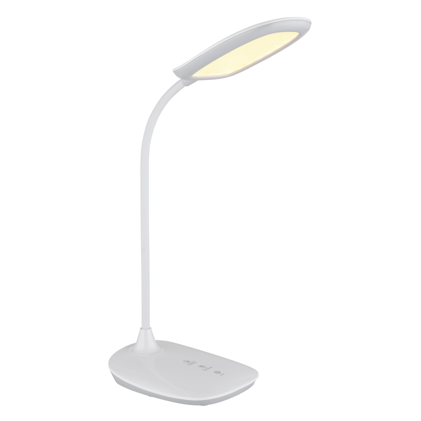 Globo - LED Hämardatav puutetundlik laualamp LED/9W/230V 3000K/4000K/6500K CRI 90 valge