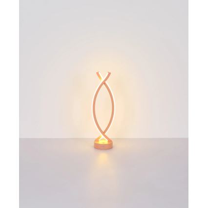 Globo - LED Hämardatav puutetundlik laualamp LED/1W/3,7V 3000K 1800 mAh USB roosa