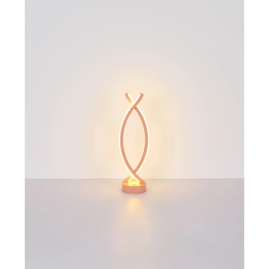 Globo - LED reguleeritav puutetundlik lauavalgusti LED/1W/3,7V 3000K 1800 mAh USB roosa