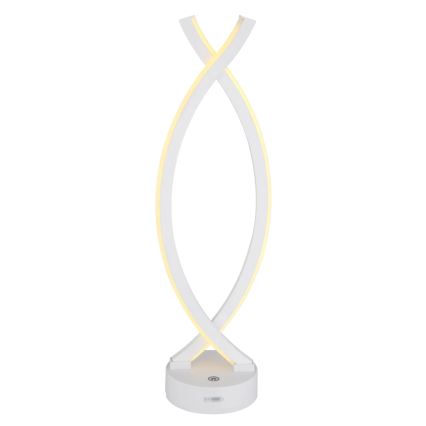 Globo - LED Hämardatav puutetundlik laualamp LED/1W/3,7V 3000K 1800 mAh USB valge