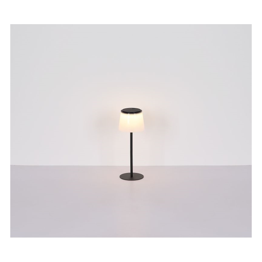 Globo - LED Hämardatav puutetundlik väli laualamp LED/1,8W/5V IP44 1800 mAh must/valge